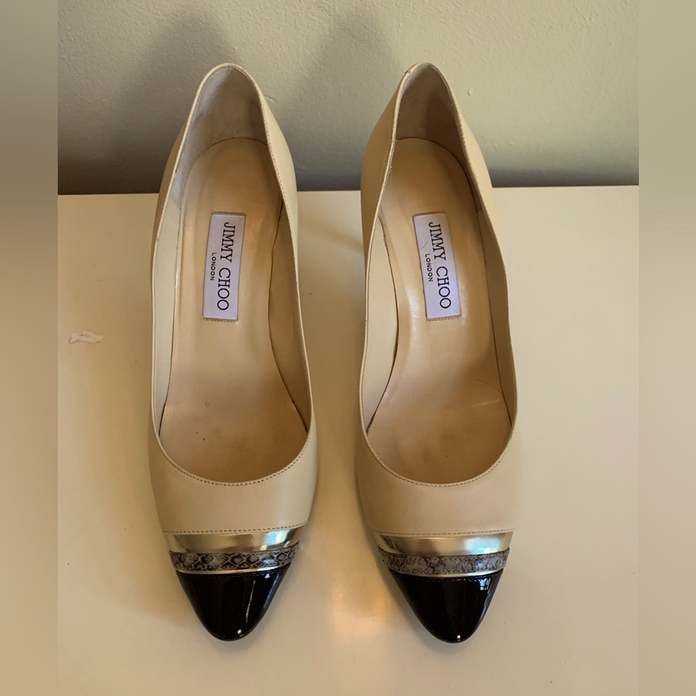 Jimmy Choo Leather Pumps